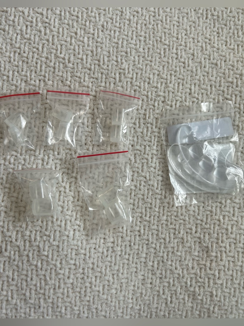 Clear Silicone heel protecters
